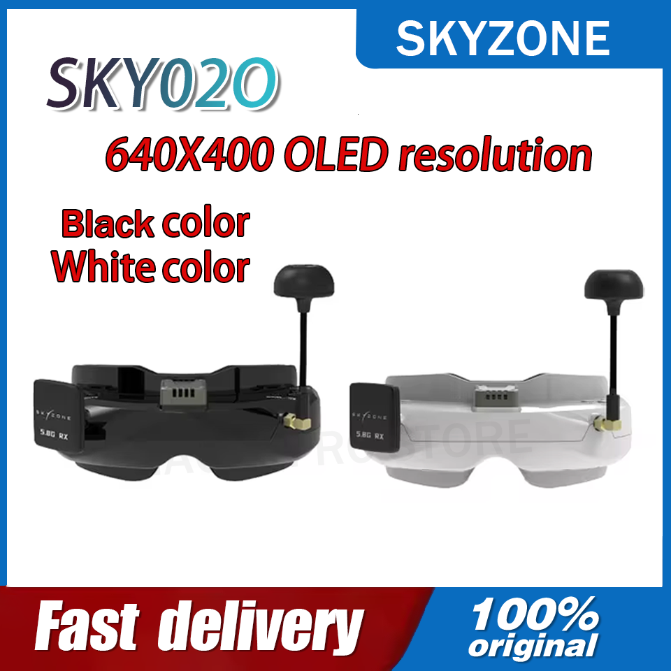 Fpv Drone Goggles - SKYZONE SKY02O OLED 5.8GHz 2S-6S FPV