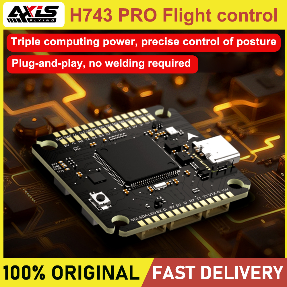 Fpv Drone Flight Controller - Axisflying H743 PRO Flight Controller STM32H743,