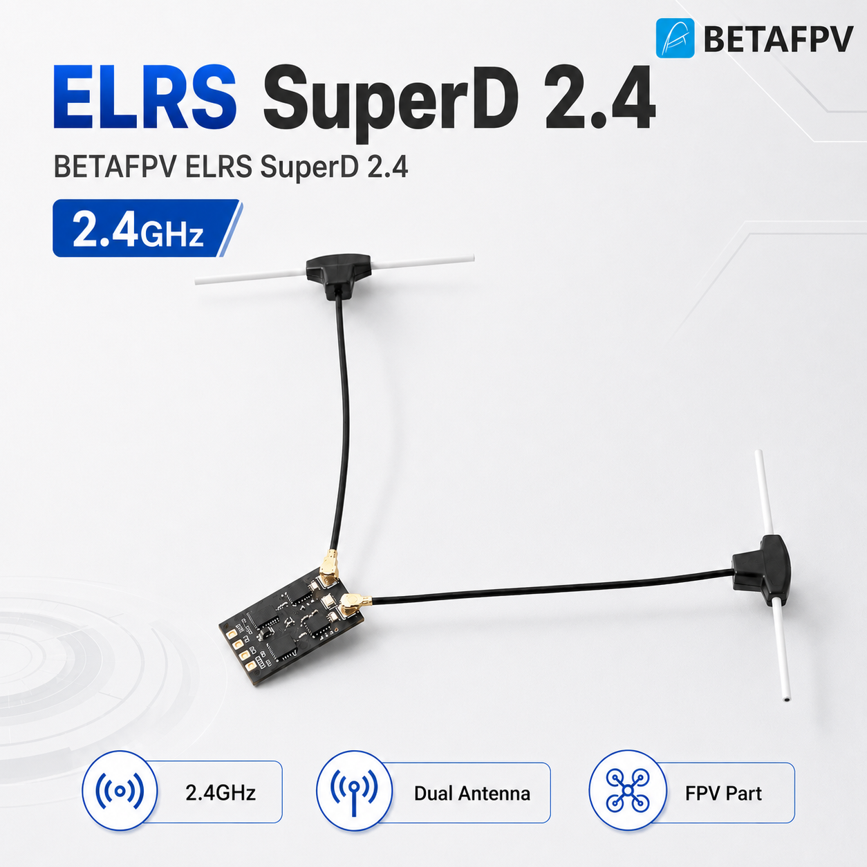 Fpv Drone Quadcopter - BETAFPV ELRS Receiver 915MHz For FPV