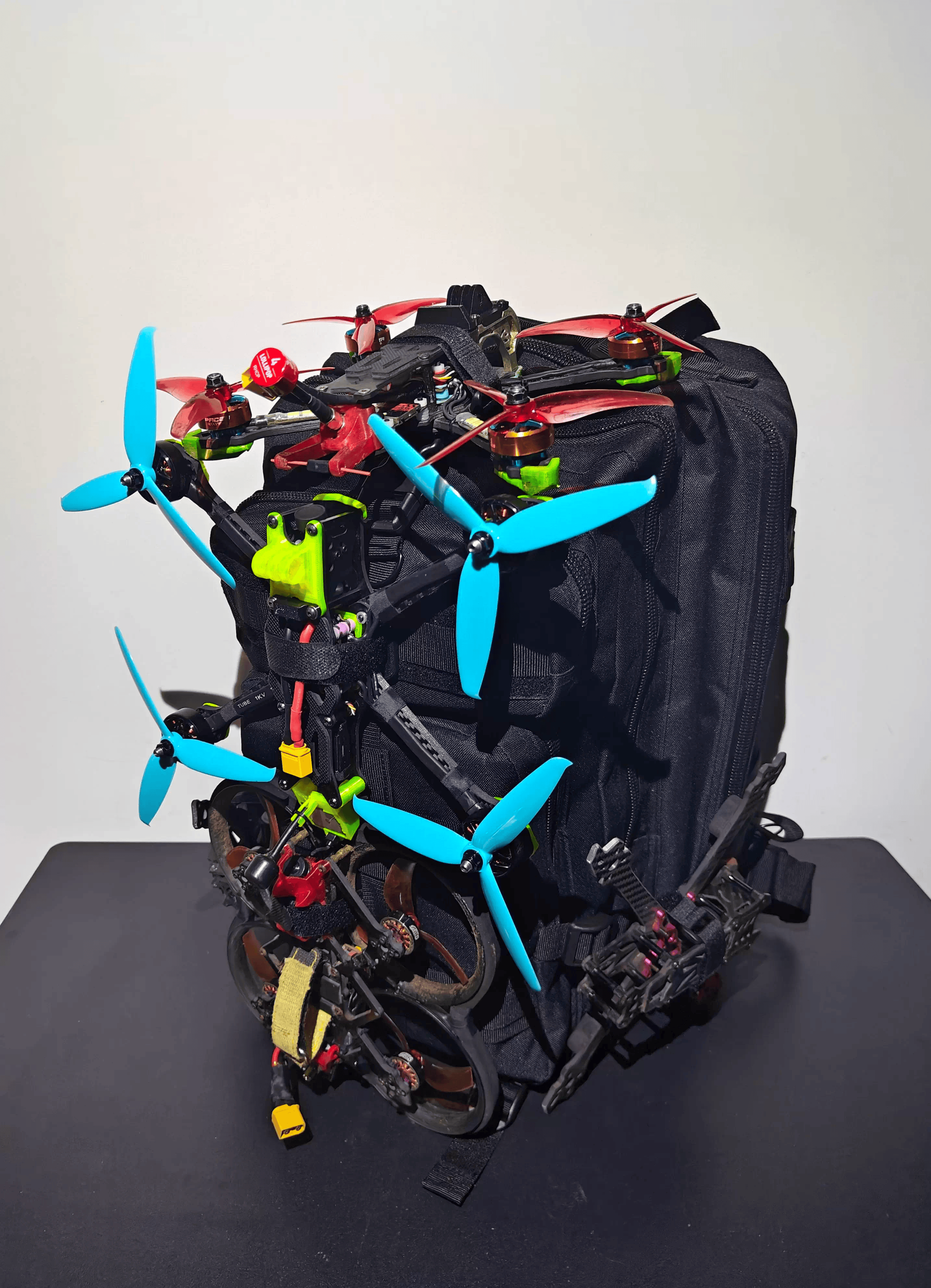 Fpv Drone Bag - FPV Backpack Military Hang 4-5 Set