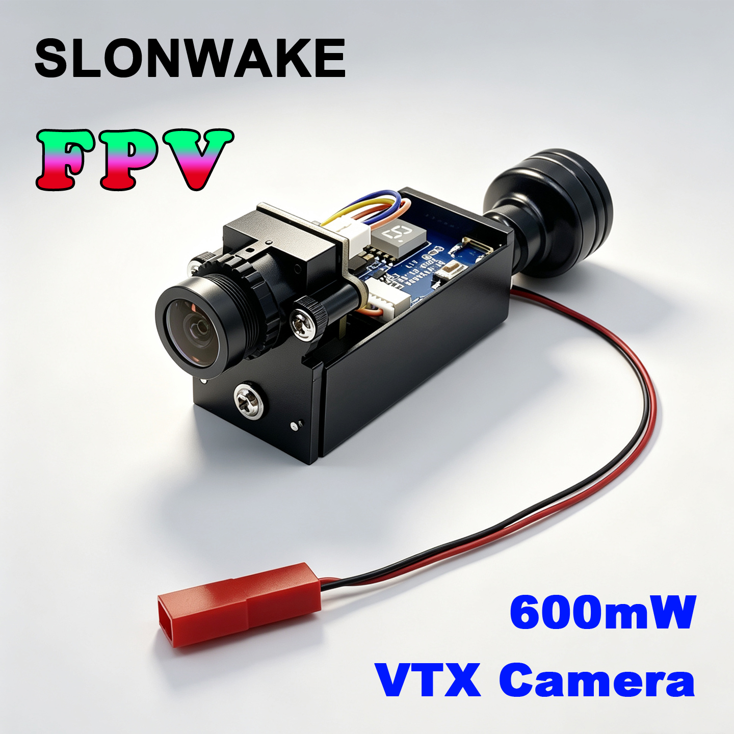 Fpv Drone Quadcopter - SLONWAKE 5.8G 48CH 600mW Wireless AV