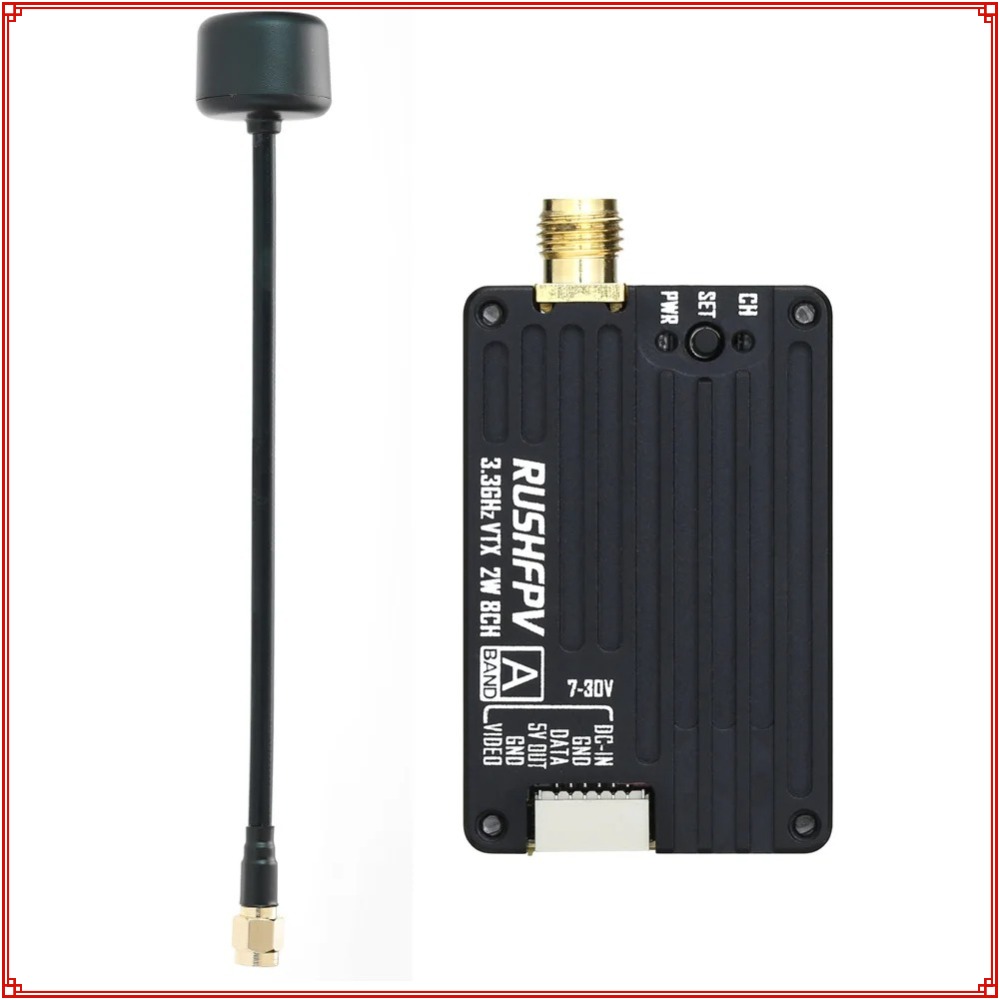 Fpv Drone Antenna - 2026 New RUSHFPV 3.3G 2W VTX