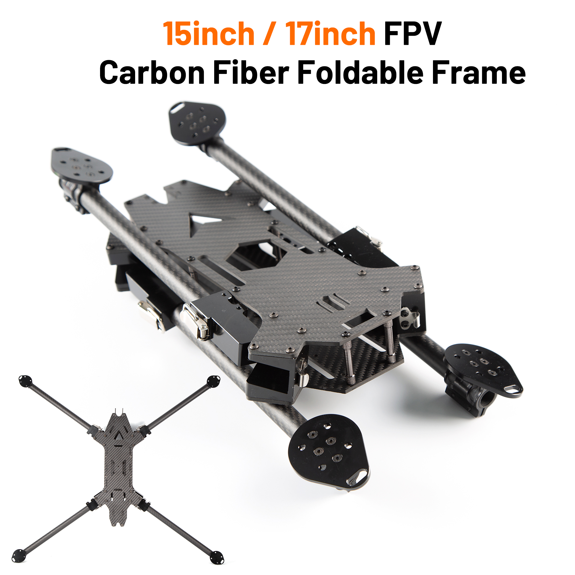 Fpv Drone Motor - 15inch /17inch FPV Carbon Fiber Foldable