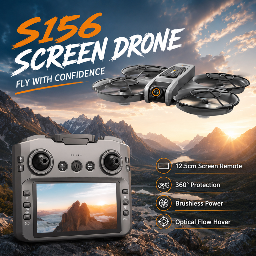 Fpv Drone Bag - ZNLYRION S156 RC Drone 8K Dual