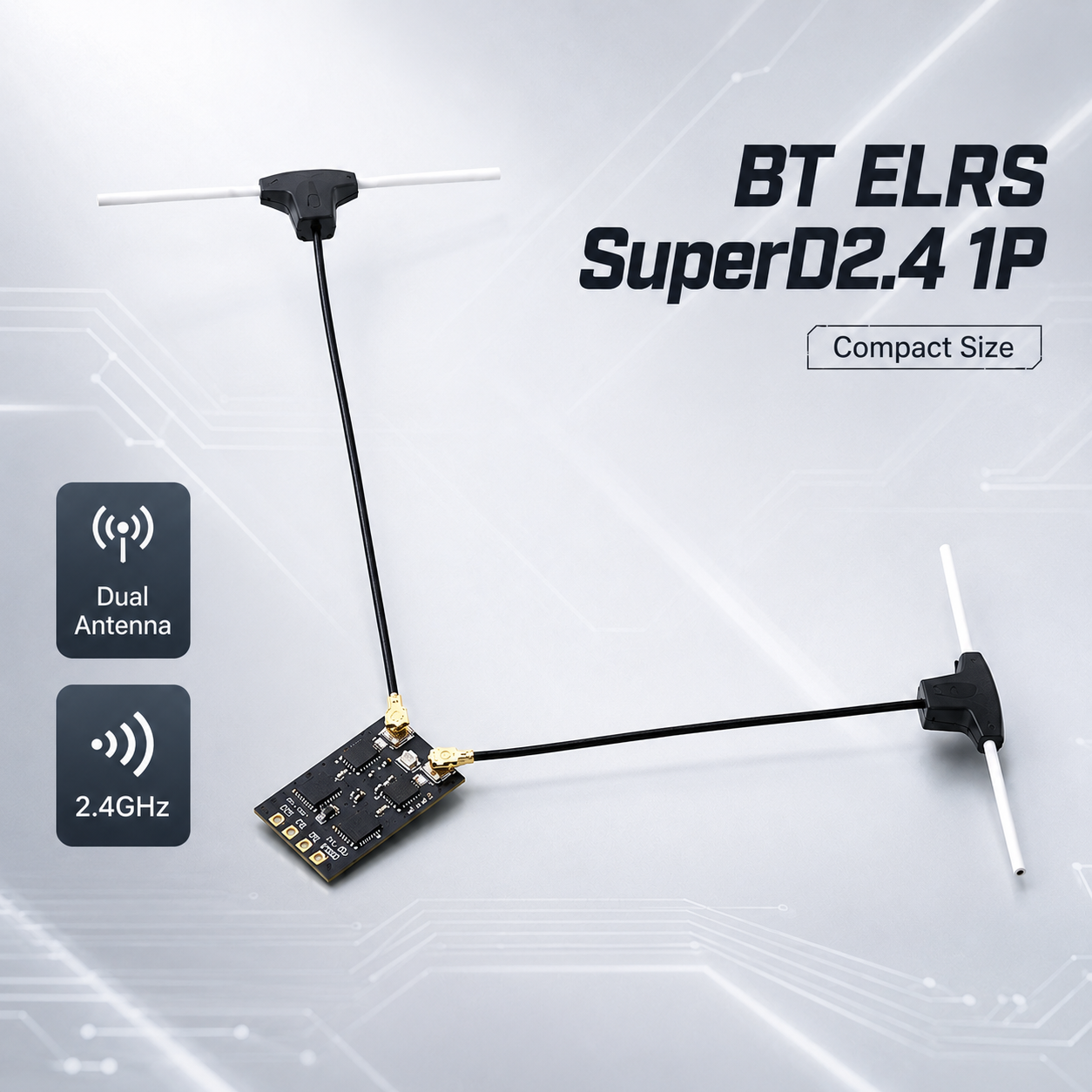 Fpv Drone Quadcopter - BETAFPV SuperD ELRS Receiver 2.4GHz True