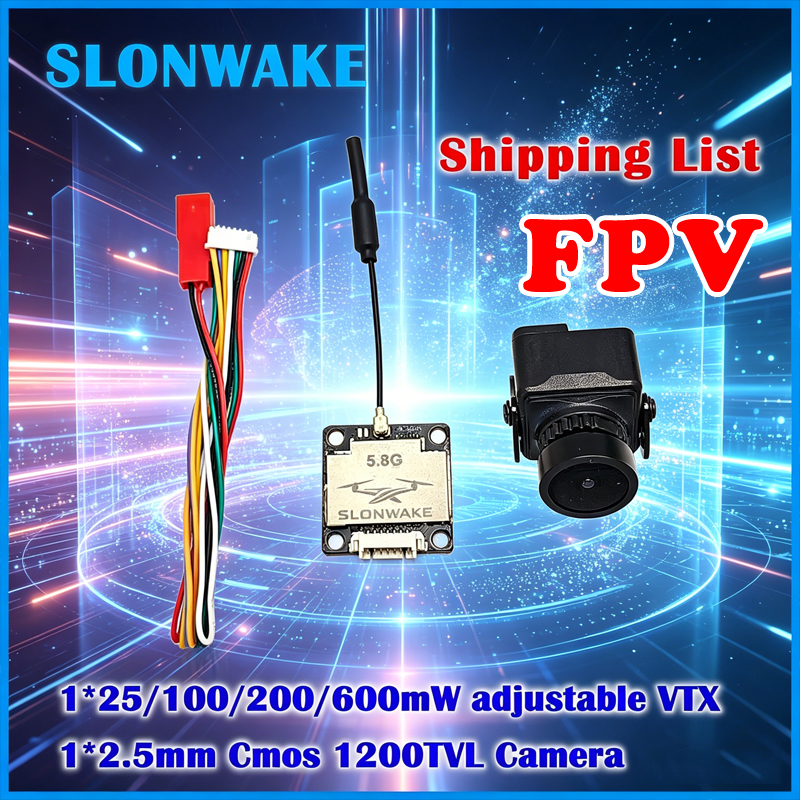 Fpv Drone Camera - SLONWAKE Ready to use 5.8G 48CH