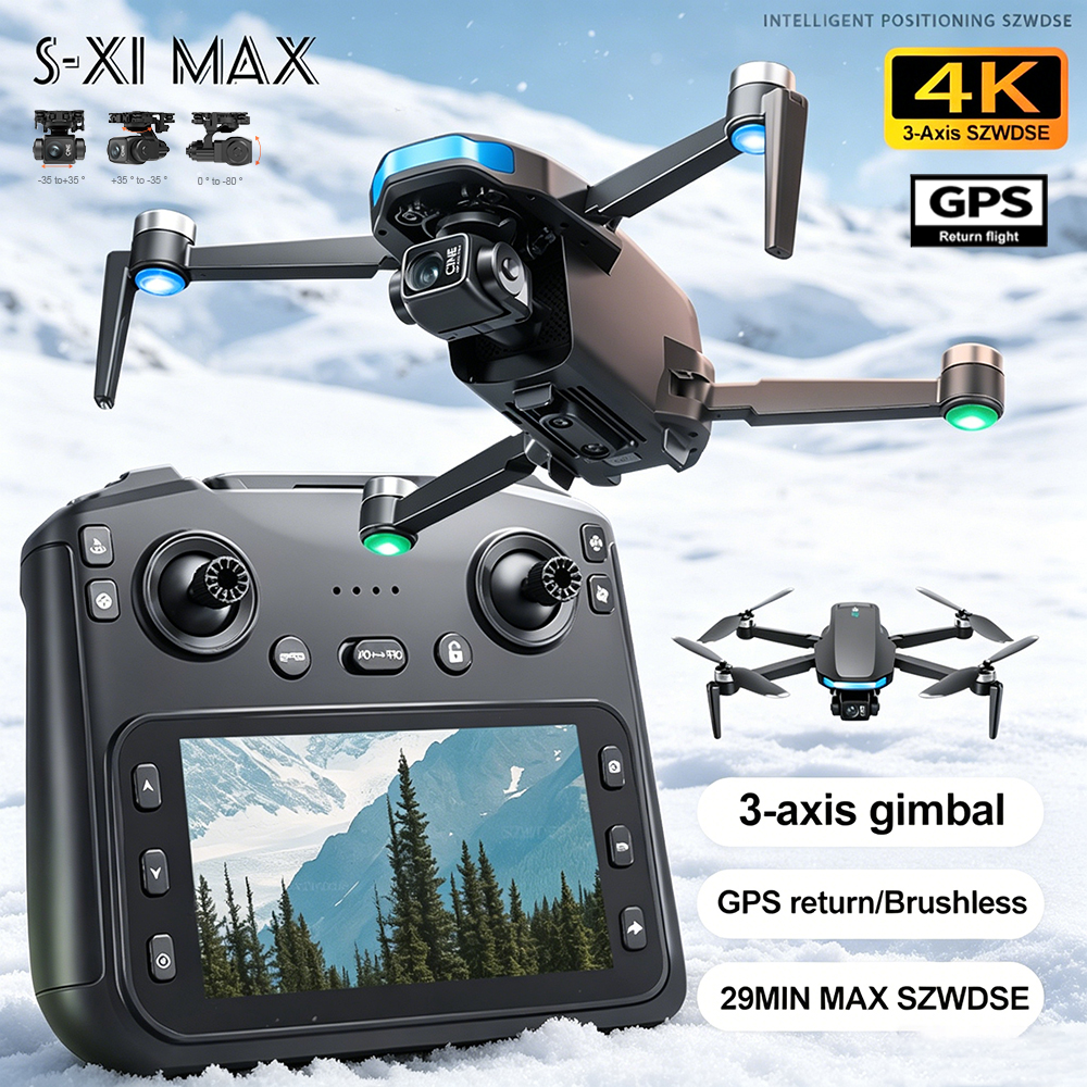 Fpv Drone Charger - New S-X1 MAX Drone GPS 8K