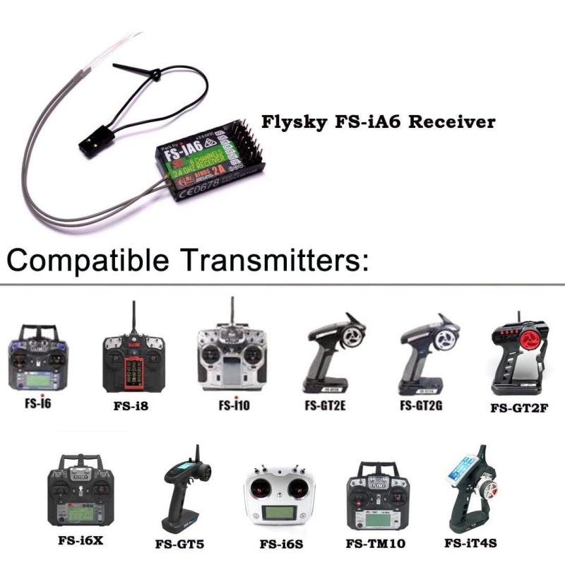 Flysky FS-IA6 Receiver 6CH Dua - Fpv Drone Antenna recension och pris