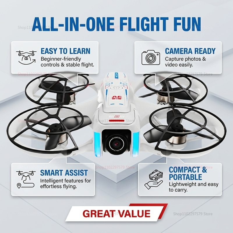 Introduction Drone GPS 8K Prof - Fpv Drone Charger recension och pris