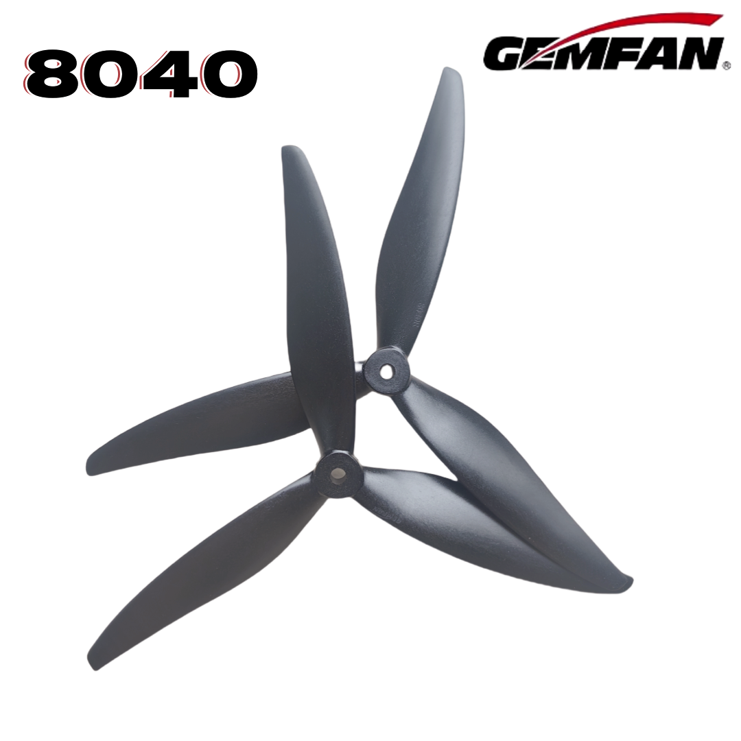 Gemfan 8040 8X4X3 3-blade 8-in - Fpv Drone Propeller recension och pris