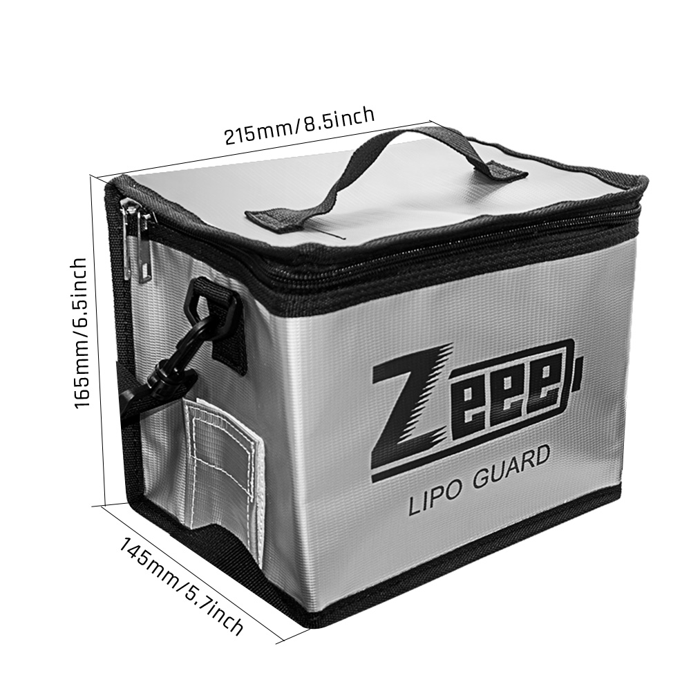 Zeee Lipo Battery Safe Bag 215 - Fpv Drone Bag recension och pris