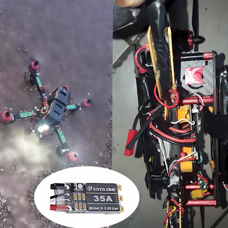 Cyclone 35A BLHeli_S ESC - Hig - Fpv Drone Esc recension och pris