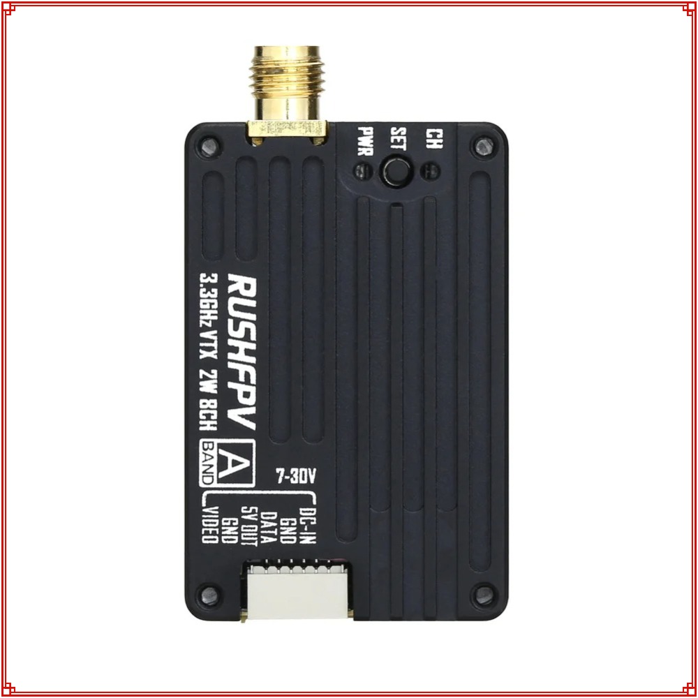 2026 New RUSHFPV 3.3G 2W VTX T - Fpv Drone Antenna recension och pris