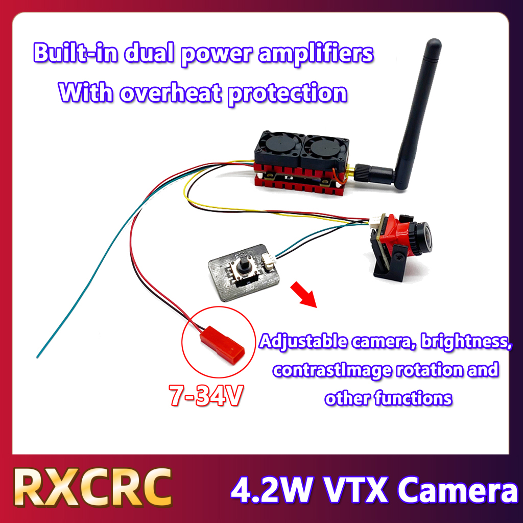RXCRC 5.8G 48CH 4.2W High Powe - Fpv Drone Transmitter recension och pris