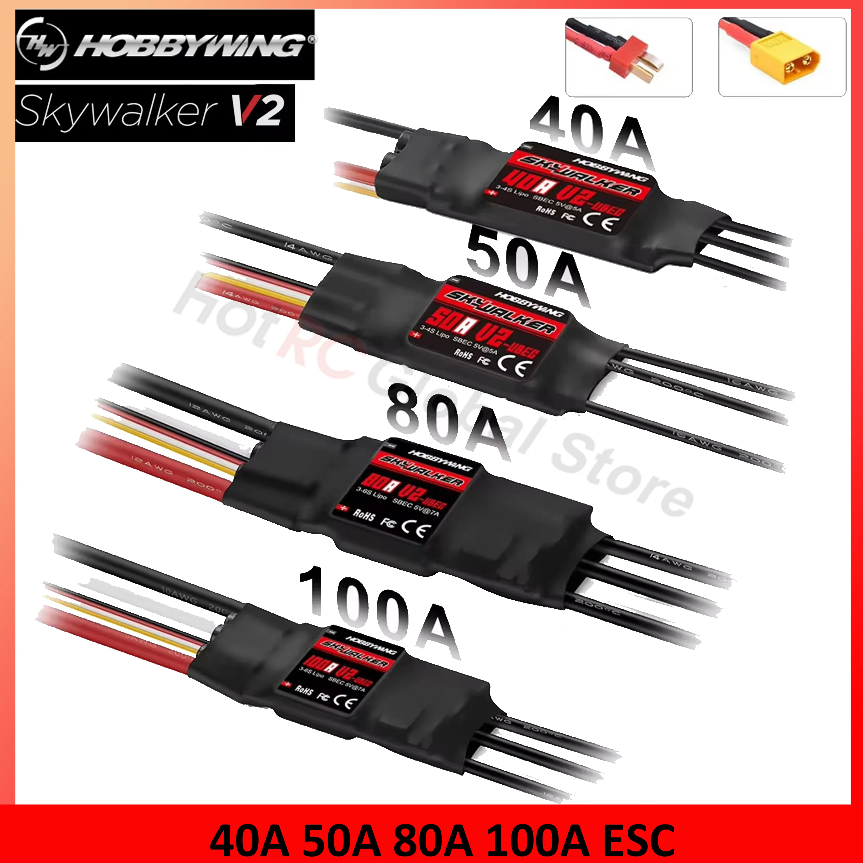 HOBBYWING Skywalker V2 Series  - Fpv Drone Esc recension och pris