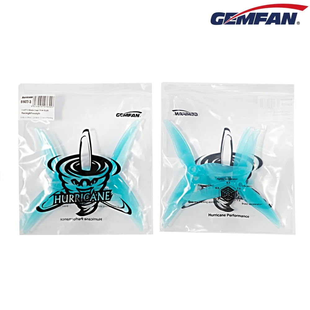 10Pairs (10CW + 10CCW) Gemfan  - Fpv Drone Propeller recension och pris