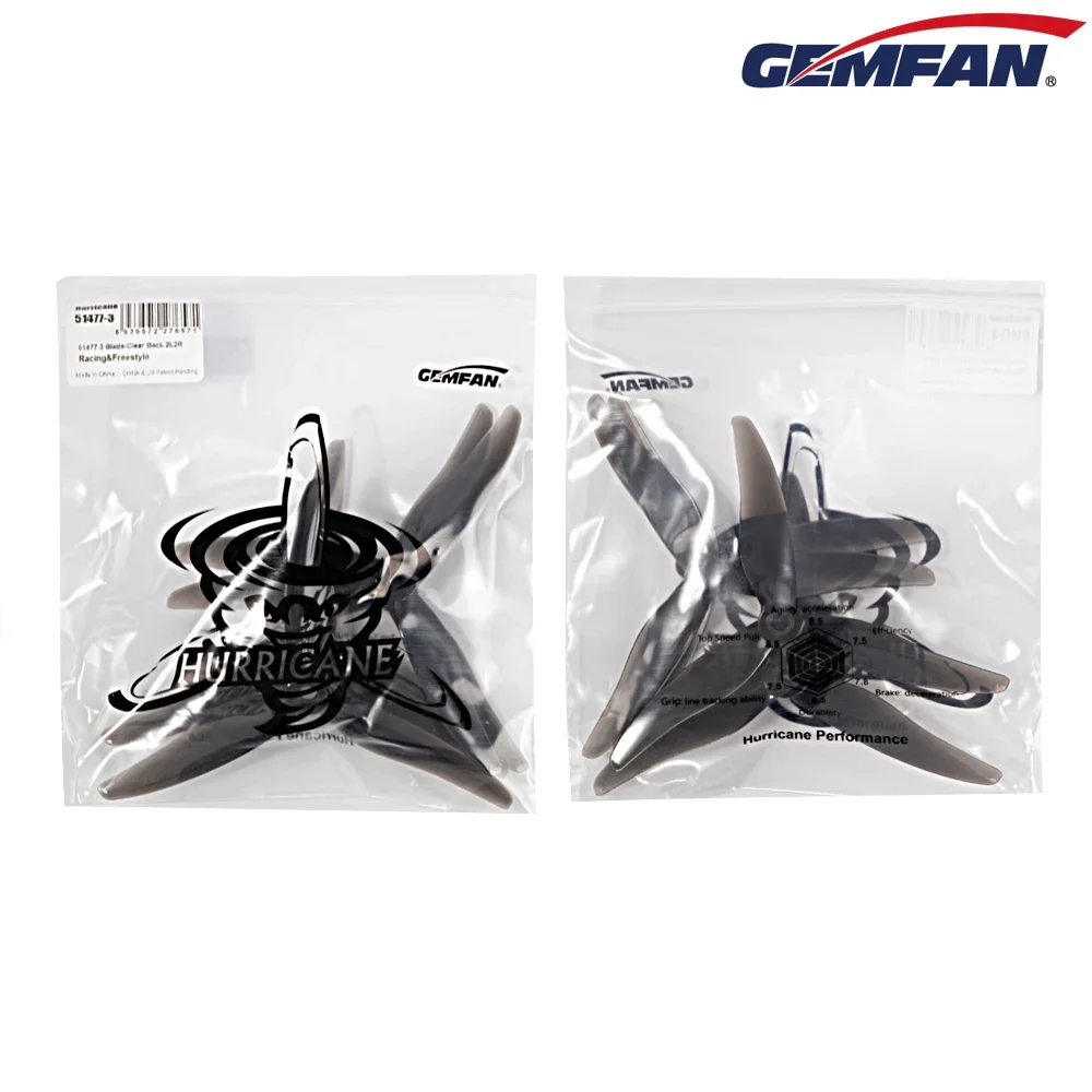 10Pairs (10CW + 10CCW) Gemfan  - Fpv Drone Propeller recension och pris
