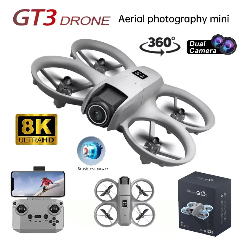 Original GT3 Drone 8K GPS HD A - Fpv Drone Charger recension och pris