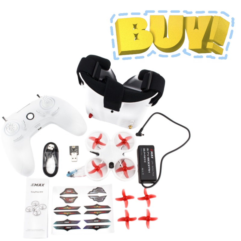 EMAX EZ Pilot 82MM Mini 5.8G I - Fpv Drone Goggles recension och pris