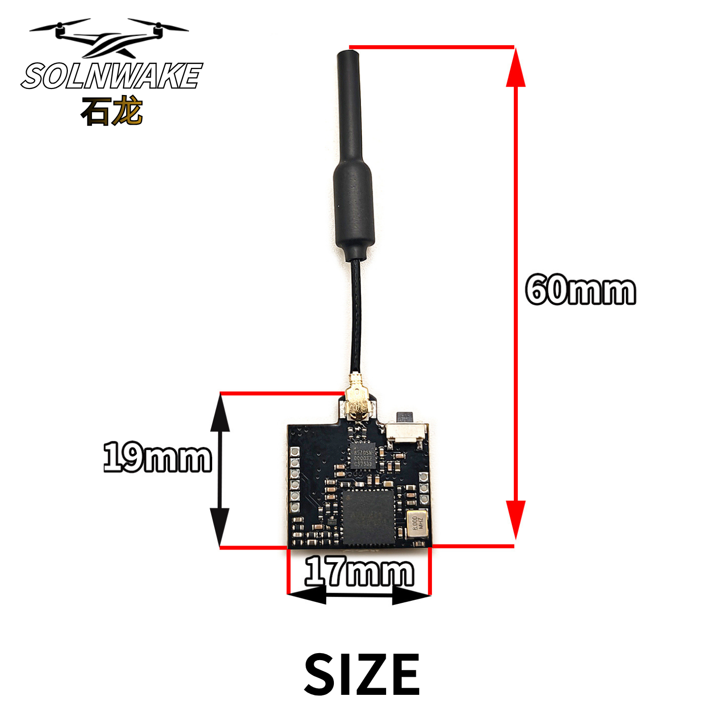SLONWAKE Nano 5.8G 48CH 200mW  - Fpv Drone Transmitter recension och pris