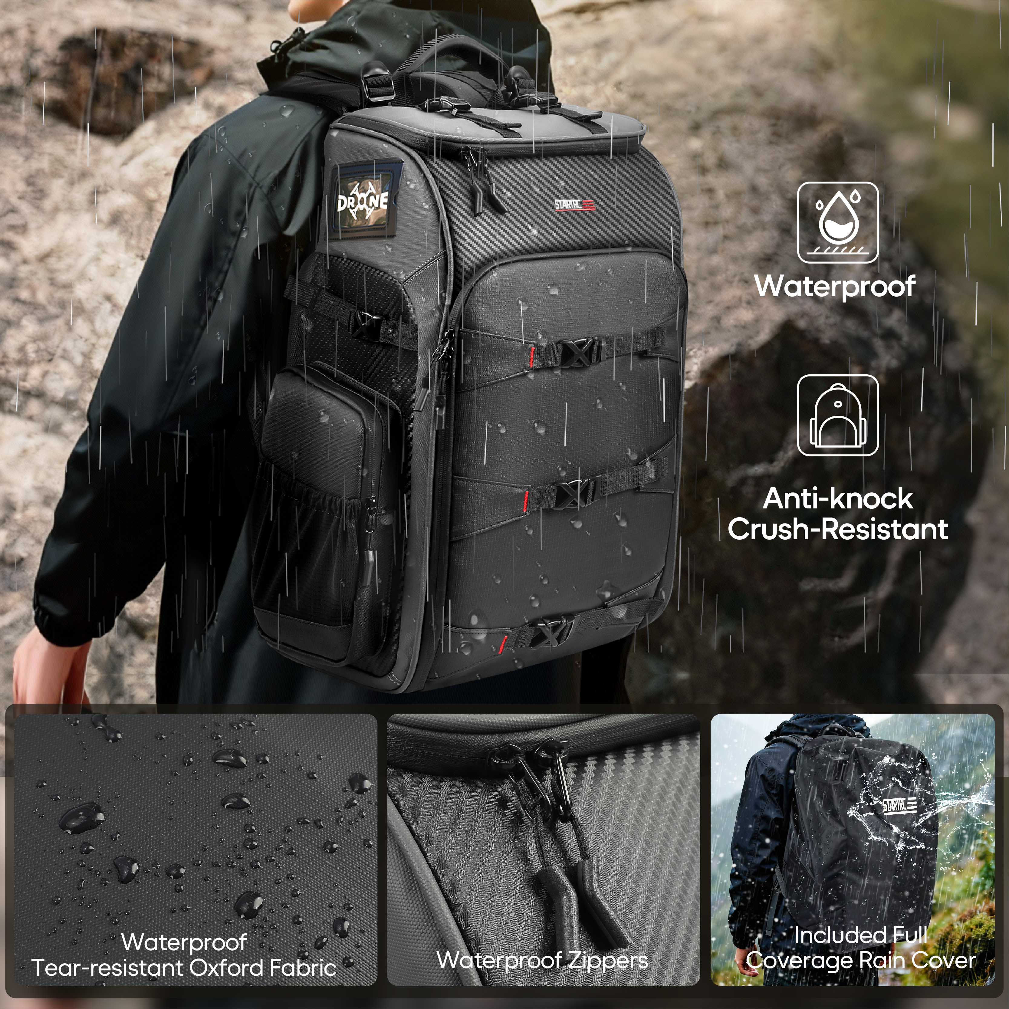 FPV Drone Backpack 40L Profess - Fpv Drone Bag recension och pris