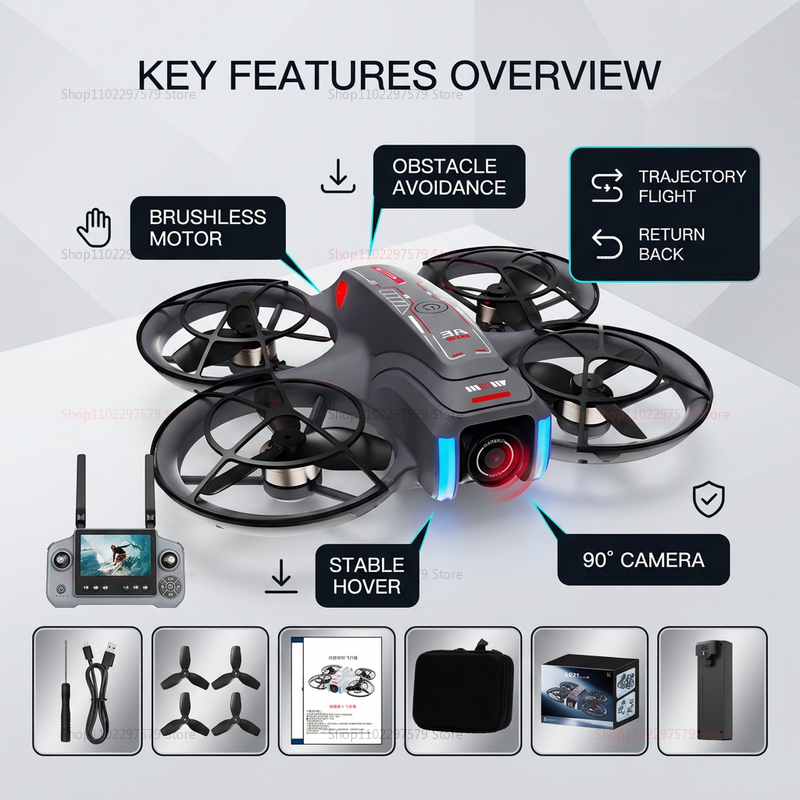 2026 New AE21 Drone 8K HD Prof - Fpv Drone Charger recension och pris