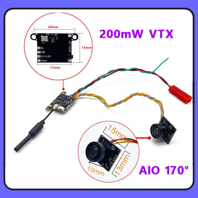 SLONWAKE 5.8G 1200TVL FPV Came - Fpv Drone Camera recension och pris