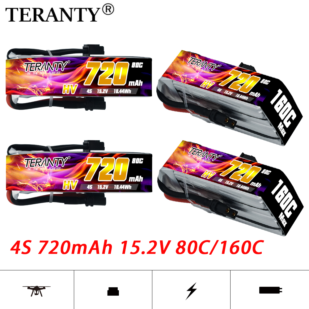 TERANTY 720mAh 4S 15.2V HV Lip - Fpv Drone Kit recension och pris