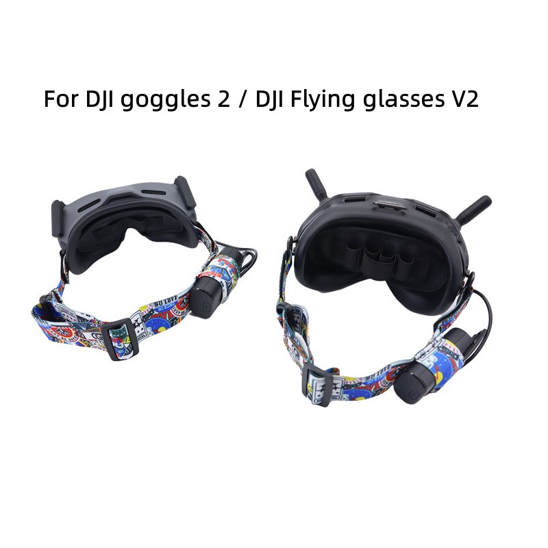 Goggles Head Strap Headband El - Fpv Drone Goggles recension och pris
