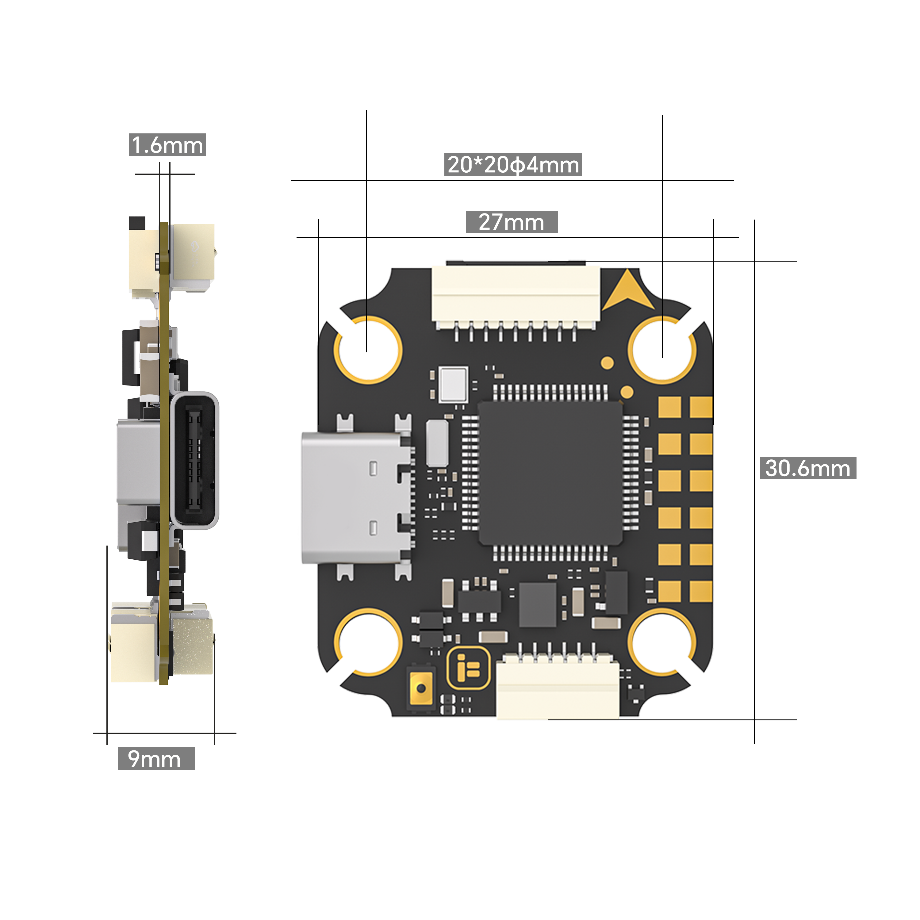 iFlight Borg F7 Mini Stack Fli - Fpv Drone Esc recension och pris