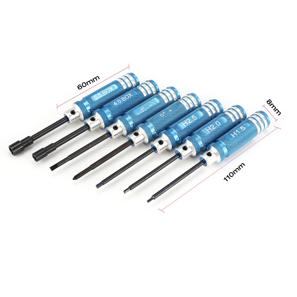 YSIDO 7Pcs 1.5 2.0 2.5mm Hex S - Fpv Drone Tool Kit recension och pris