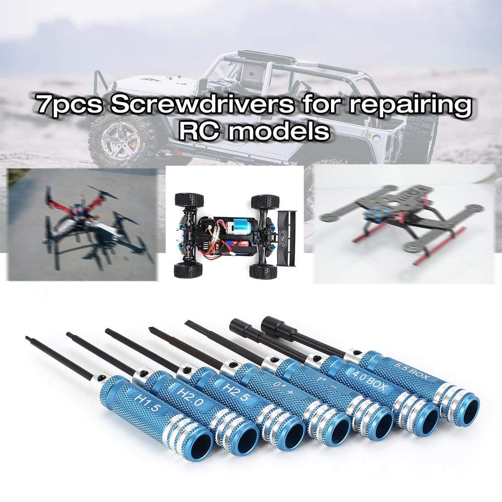 YSIDO 7Pcs 1.5 2.0 2.5mm Hex S - Fpv Drone Tool Kit recension och pris