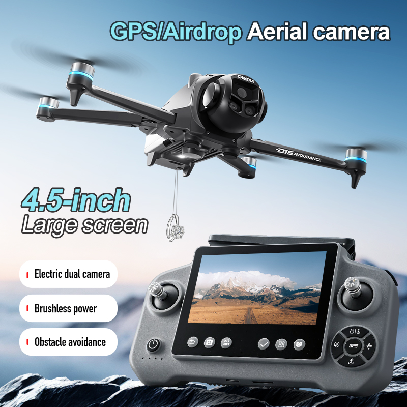 D15 Professional 4K HD Triple  - Fpv Drone Charger recension och pris